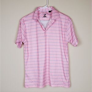 Horn Legend Pink Striped Polo